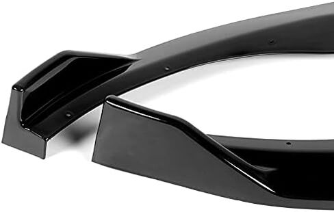 3PCS Front Bumper Lip Kit fit for Compatible with 2013-2017 Hyundai Veloster Turbo, STP-Style Splitter Trim Protection Spoiler, Air-Dam-Chin-Diffuser (Painted Black) in Saudi Arabia