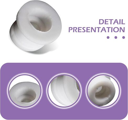 2 PCS Automatic Transmission Shift Cable Linkage Bushing, Plastic Shifter Cable Bushing Kit, OEM #DG9Z-7K340-A Replacement Accessories, Compatible with Ford Focus MK (White) in Kuwait