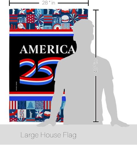 أمريكا 250 علم عيد ميلاد عيد الاستقلال، نسيج جداري، لافتة منزلية، بضائع مرخصة رسميًا، مطبوعات قماشية، لافتة ساحة، نسيج منسوج، ملصق الولايات المتحدة الأمريكية، هدية تزيين الذكرى السنوية الـ 250 in Kuwait