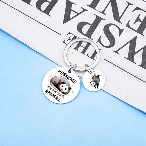 Possum Gifts Opossum Gifts Possum Keychain Birthday Gift for Opossum Lovers Friends Family Mothers Day Present in Kuwait