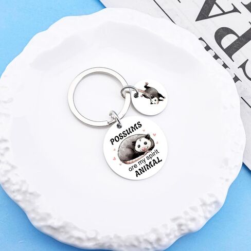 Possum Gifts Opossum Gifts Possum Keychain Birthday Gift for Opossum Lovers Friends Family Mothers Day Present in Kuwait