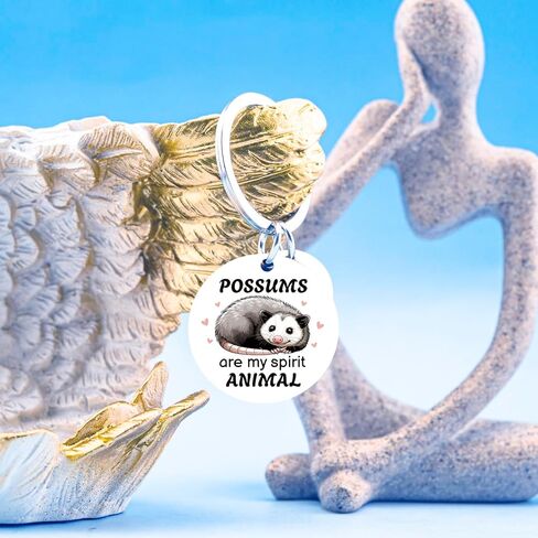 Possum Gifts Opossum Gifts Possum Keychain Birthday Gift for Opossum Lovers Friends Family Mothers Day Present in Kuwait