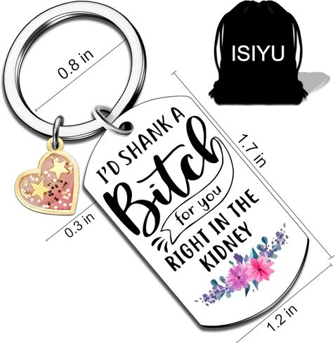 Friend Funny Gift for Women Friendship Sister Adult Bestie Novelty Keychain Gift for Best Friends Inspirational Cool Gag Holiday Keychain Birthday Gifts Ideas for Sisters BFF Female in Saudi Arabia
