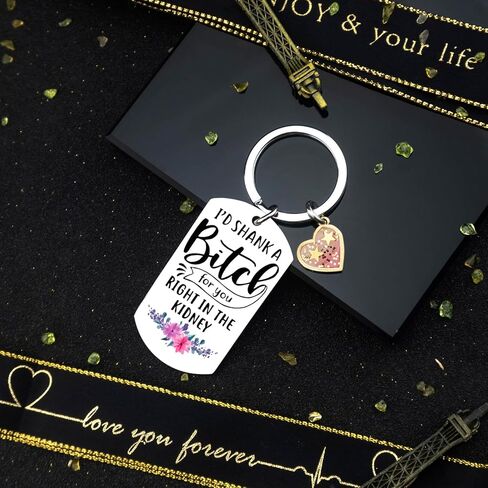 Friend Funny Gift for Women Friendship Sister Adult Bestie Novelty Keychain Gift for Best Friends Inspirational Cool Gag Holiday Keychain Birthday Gifts Ideas for Sisters BFF Female in Saudi Arabia