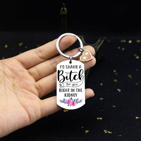 Friend Funny Gift for Women Friendship Sister Adult Bestie Novelty Keychain Gift for Best Friends Inspirational Cool Gag Holiday Keychain Birthday Gifts Ideas for Sisters BFF Female in Saudi Arabia