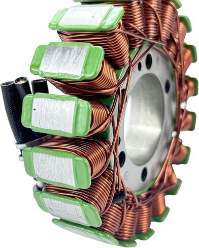 18 ملف 3 سلك مغناطيسي الجزء الثابت متوافق مع Yamaha YZF R6 2003-2005 YZF R6S 2006-2009 5SL-81410-00 in Saudi Arabia