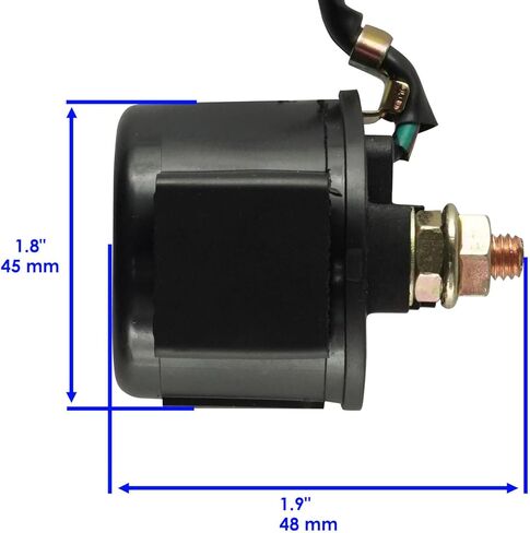 Starter Solenoid Relay Compatible With Polaris RZR 170 2009-2020 | Phoenix 200 2005-2010 | Sawtooth 200 2006-2007 | 0455028 | 0454891 in Kuwait
