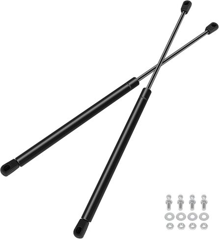 ECCPP 13Inch/30Lbs/133N Lift Support Struts Gas Springs Fit for Rear Window Truck Cap Camper Shell Canopy Bed Cover Storage Box Cabinet Tool Box Replaces C16-04464 Set of 2 in Saudi Arabia