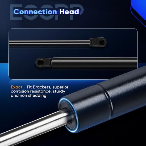 ECCPP 13Inch/30Lbs/133N Lift Support Struts Gas Springs Fit for Rear Window Truck Cap Camper Shell Canopy Bed Cover Storage Box Cabinet Tool Box Replaces C16-04464 Set of 2 in Saudi Arabia