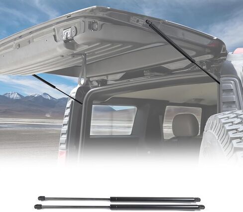رفع الصندوق الخلفي يدعم استبدال دعامات الصدمات المتوافقة مع Hummer H2 2003-2009، طقم دعم رفع الباب الخلفي يساعد قضيب هيدروليكي مشحون بالغاز دعامة رفع الصدمات، قطعتان in Saudi Arabia