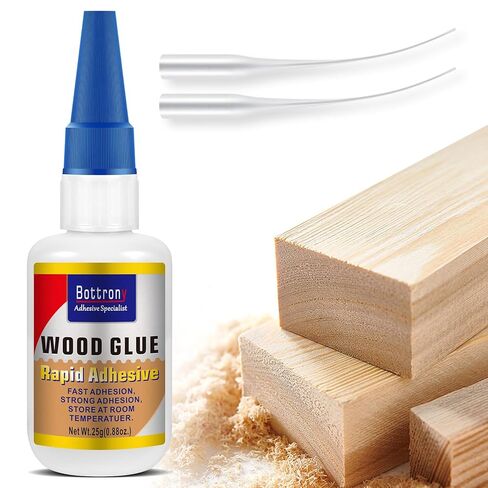 Wood Glue, 2 Pack Instant Super Glue for Wood, Tacky Glue for Wood, Clear Wood Glue for Woodworking,Waterproof Super Glue Ideal for Wooden Furniture,Wooden Product, Wooden Crafts,Wood Floor in Saudi Arabia