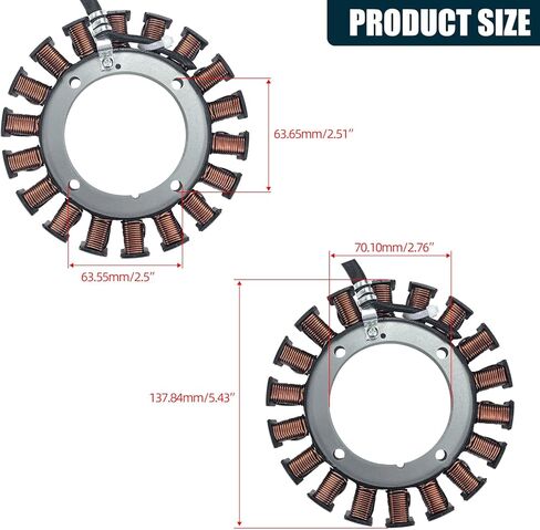 ملف الجزء الثابت المغناطيسي متوافق مع 237878-S Kohle CV15S CV16S CV18S CV20S CV25 SV720 CH20S CH740 CH750 K341 CH22 K321 15/20 أمبير محرك جون دير LX172 LX176 LX178 STX30 STX38 STX46 in Kuwait