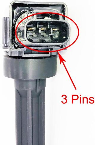 Set of 4 Ignition Coil Packs Compatible With Mitsubishi Eclipse Cross ASX Pajero Ootlander III RVR 1.5 2.0 2.4 3.0 4B40 9HD 4B11 4J11 4B12 6B31 2010- Replaces OEM 1832A080 FK0488 UF897 5C2284 in Kuwait