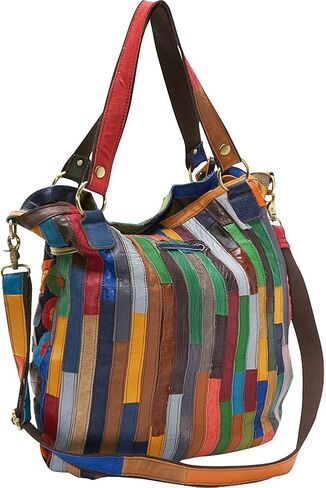 حقيبة يد جلد لويد متعددة الألوان من أميري ليذر (#1730-9) in Kuwait