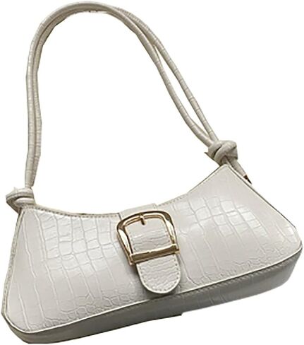 حقيبة يد نسائية تحت الإبط ذات لون خالص مستوحاة من اللغة الفرنسية لأسلوب فريد وعملي، إصدار محدود in Kuwait