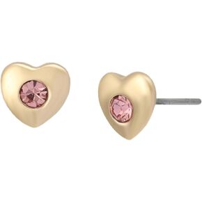 Betsey Johnson Jewelry Women's Glam Heart Stud Earrings in Saudi Arabia