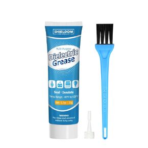 Dielectric Grease, Automotive Silicone Electrical Grease - Waterproof, Heat-Resistant, Insulate & Lubricate Seals for Spark Plugs, Battery Terminals & Electrical Connectors 0.7oz/20g in Kuwait