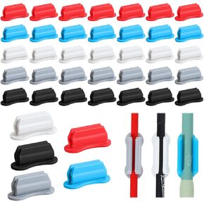 40 Packs Adhesive Pencil Holders for Desk Upgraded Pen Holder for Desk Silicone Flexible Adhesive Pen Marker Organizer Clipboard Classroom School Office Accessories Teacher Supplies in Kuwait