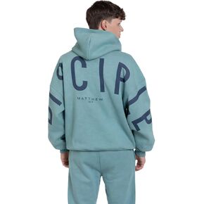 God's Love Overcomes Christian Hoodie | Faith-Based Oversized Christian Sweatshirt | Disciple | Dusty Turquoise in Saudi Arabia