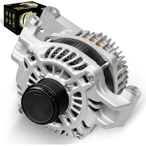 Oktiger 160A Upgraded Alternator for Jeep Cherokee 2014-2019 2.4L, Compass 2017-2022, Renegade 2015-2021, for Chrysler 200, L4 12V 160A Clockwise 6-Groove Decoupler Pulley, OE 56029624AB in Kuwait