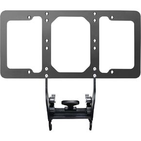 Front License Plate Holder for Tesla 25-26 Model Y Juniper Premium, No Block Camera Visibility,No Drill No Adhesives License Plate Frame Bracket Mounting Kit with Anti-Theft Feature Accessories in Saudi Arabia