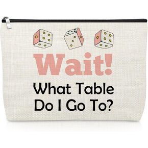 Bunco Game Makeup Bag Funny Bunco Gifts for Dice Game Gambling Lover Player Cosmetic Bag Gambler Present for Best Friend Sister Christmas Birthday Present for Casino Lover Travel Cosmetic Pouch in Kuwait