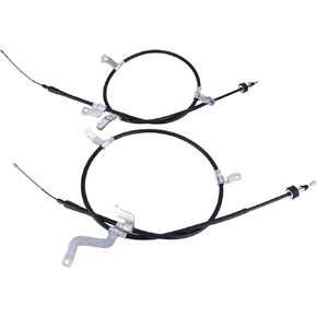 2Pcs Rear Left & Right Side Parking Brake Cable Assy Fit for 2011-2016 Hynudai Elantre Sedan L/GL/GLS/Limited/SE/Sport/Value Edition, 1.8L 2.0L Brake Cable Kit Part 597603X300 597703X300 in Kuwait
