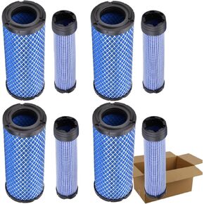 (BLUE) P822858 P821575 11013-7044 11013-7045 Air Filter Set Compatible with Donaldson FPG05 Replaces 2508301 2508304 46438 42985 6672467 6672468 PM252Z PM260Z (4pcs) in Kuwait