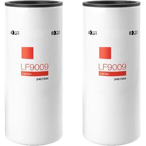 LF9009 Fuel Filter Compatible With Replaces Cummins 3401544 1216400561 BD7309 51748 P553000 XLF75000 PF1217F Fit For Cummins ISC 8.3L,ISL/QSL .0L,ISM,N14,M11,NTA 855 Diesel Engine 6PACK in Kuwait