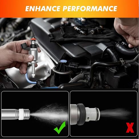 2013-2021 Fuel Injector Compatible for Honda Accord 2013-2017 CR-V 2015-2019, for Acura TLX 2015-2020 ILX 2016-2021, 2.4L, Replace 164505LAA01 16010-5LA-305 16450-5LA-A01 in Kuwait