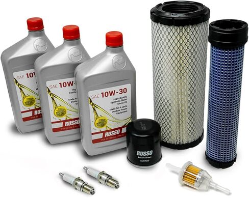 مجموعة ضبط روسو 10W-30 لمحركات كاواساكي FX921V FX1000V 99969-6529 in Kuwait