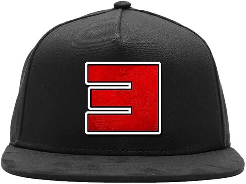 قبعة بيسبول Reverse E Snapback للرجال من Eminem قابلة للتعديل باللون الأسود in Saudi Arabia