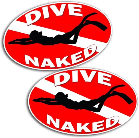 215 Decals, Graphics, Skins & Stickers Dive Naked Sticker Scuba Diver Down Flag Decal Ocean Beach Vinyl Graphic Locker Die Cut Digital Car Truck Boat Kayak Yak Sail in Kuwait