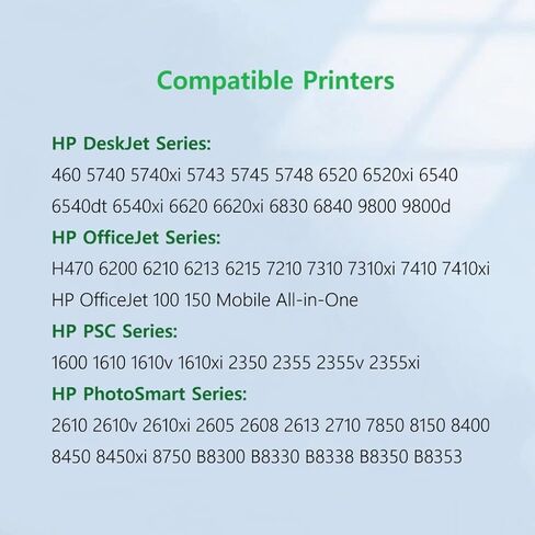 94 95 Ink Cartridge Replacement for HP 94 95 Ink Cartridge Compatible for HP OfficeJet H470 150 100 DeskJet 460 5740 PSC 1610 1600 Photosmart 8450 8300 8330 Printer (2 * 94 Black 1 * 95 Tri-Color XL) in Kuwait