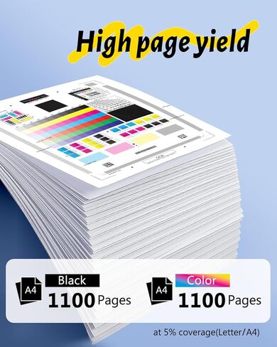 Black Ink Cartridges Remanufactured for Epson 822XL Ink Cartridges Combo Pack Replacement for T822XL for Workforce Pro WF-4833 WF-4834 WF-3820 WF-4820 WF-4830 (3 Pack) in Kuwait