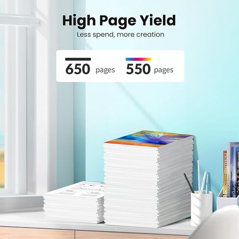 خراطيش حبر 260XL 261XL (عبوتان) بديلة لخراطيش الحبر 260 و261 PG-260XL CL-261XL تستخدم مع حبر الطابعة TR7020a TR7020 TR7022a TR7022 TS6420a TS6420 TS6400 TS5320 (أسود، ملون) in Kuwait