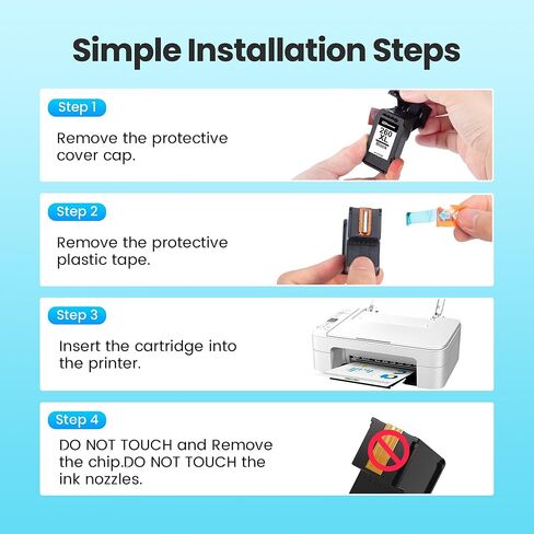 خراطيش حبر 260XL 261XL (عبوتان) بديلة لخراطيش الحبر 260 و261 PG-260XL CL-261XL تستخدم مع حبر الطابعة TR7020a TR7020 TR7022a TR7022 TS6420a TS6420 TS6400 TS5320 (أسود، ملون) in Kuwait