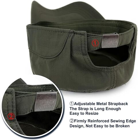 REDSHARKS Water Resistant Cadet Caps for Women Army Military Hats for Men Quick Dry Flat Top Dad Cap in Saudi Arabia