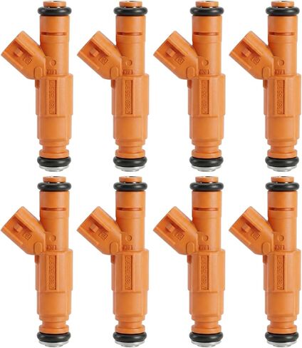 4 Holes Fuel Injectors Set of 8,4.6L fit for Ford for E-350 Club Wagon for 2003, for Lincoln for Mark LT for 2006-2007, for Mercury for Grand Marquis for 2003-2004, Replace# 0280155917 in Saudi Arabia