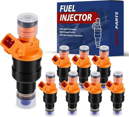 Fuel Injectors 0280150943 4Holes Fits for:Ford F150 1997-2002 5.4L 1997-2003 4.6L 1990-1996 5.0L 1997-2002 Expedition F250 5.4L V8 for:Mustang for:Lincoln Town Car Set of 8 in Kuwait