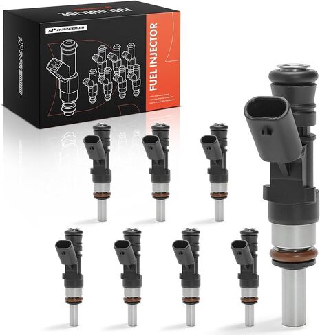 A-Premium 4 Holes 8 Pcs Fuel Injectors Compatible with Mercedes-Benz C63 AMG 2008-2015, E63 CLS63 ML63 AMG 2007-2011, S63 AMG 2008-2013, SL63 AMG 2009/2011-2012, R63 AMG 2007, CL63 AMG, SLS AMG in Saudi Arabia