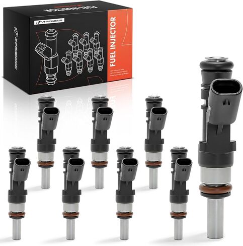A-Premium 4 Holes 8 Pcs Fuel Injectors Compatible with Mercedes-Benz C63 AMG 2008-2015, E63 CLS63 ML63 AMG 2007-2011, S63 AMG 2008-2013, SL63 AMG 2009/2011-2012, R63 AMG 2007, CL63 AMG, SLS AMG in Saudi Arabia
