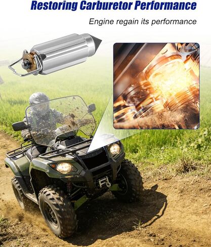 طقم إعادة بناء المكربن ​​مناسب لـ Kawasaki Brute Force 650 KVF650D/E 2005-2013 Prairie 650 KVF650A/B 2002-2003، قطعتان in Kuwait