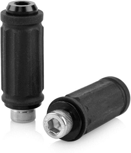 Universal Motorcycle Rearset Footrests Foot Pegs Pedal Accessories(1pairBlack) in Saudi Arabia