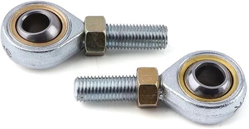1 Pair 6/8/10mm Left&Right Hand Thread Steering Tie Rod Ends kit Ball Joint Fit For 49cc 50cc motorcycle distintivo(A M10) in Saudi Arabia