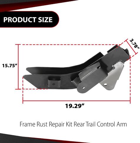 Frame Rust Repair Rear Set Trail Control Arm LH&RH Compatible with Jeep Wrangler 1997-2006 GNT56214979 in Kuwait