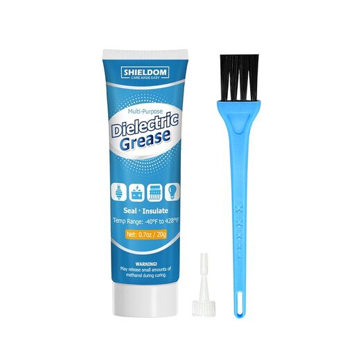Dielectric Grease, Automotive Silicone Electrical Grease - Waterproof, Heat-Resistant, Insulate & Lubricate Seals for Spark Plugs, Battery Terminals & Electrical Connectors 0.7oz/20g in Kuwait