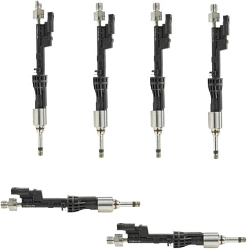6Pcs Fuel Injector Compatible For BMW X6 X5 X3 X1 535i XDrive 535i 335i XDrive 335i 135i 640i 740Li 740i 640i Gran Compatible For Coupe in Saudi Arabia