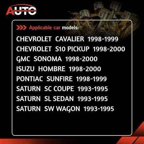 4Pack Fuel Injectors 17122106 Replacement for Chevrolet Cavalier S10 Isuzu Saturn GMC Pontiac in Saudi Arabia