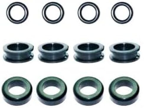 مجموعة سدادة حاقن الوقود/حلقة دائرية متوافقة مع حاقن الوقود DSM الأزرق والأسود العلوي 450cc in Kuwait